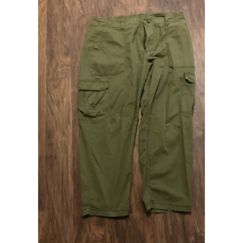 Old Navy Womens Cargo Pants in Olive Green XL
